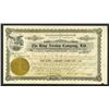 Image 1 : King Airship Company, Ltd., 1920 Stock Certificate.