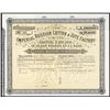 Image 1 : Imperial Russian Cotton & Jute Factory Ltd. Ca.1880-1890 Specimen Stock.