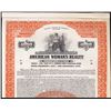Image 1 : American Woman's Realty Corp., 1927 Specimen Bond.