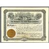 Image 1 : Rampart City Gold Mines Co., 1902 Issued Alaska Mining Stock Certificate.