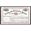 Image 1 : Orphan Boy Hill Consolidated Mining Co., 1886 Stock Certificate.