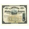 Image 1 : Carthage Mining Company, Issued Stock.
