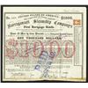 Image 1 : Narragansett Steamship Co., 1869 Issued Bond