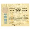 Image 1 : Republican Institution , 1821 Issued Stock Certificate