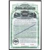 Image 1 : Peoria and Eastern Railway Co., 1890 Specimen Bond.