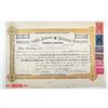 Image 1 : Gallatin Light, Power and Railway Co., 1899 Issued Stock