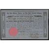 Image 1 : Lake Ontario, Auburn, and New York Railroad Co., 1856 Issued Stock Certificate