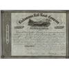 Image 1 : Lackawanna Rail Road Co., 1855 Issued Bond