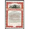 Image 1 : City of Los Angeles, 1923 Specimen Bond
