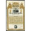 Image 1 : City of Minneapolis, 1887 Specimen Bond