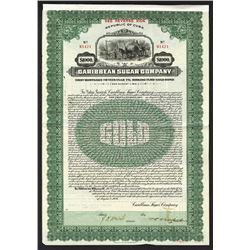 Caribbean Sugar Co., 1926 Issued Bond.