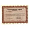 Image 1 : Czarnikow-Rionda Co., ca.1909 Specimen Trust Stock Certificate
