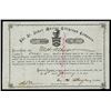 Image 1 : St. John Marine Telegraph Co., 1871 Issued Stock Certificate