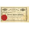 Image 1 : Traders' Express Co., 1873 Issued Stock