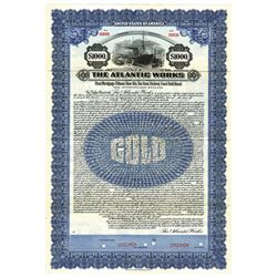 Atlantic Works , 1923 Specimen Bond