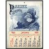 Image 1 : T.A. Bradley Calendar. H. T. Paiste Electrical Specialties. 1892 full year pad.