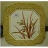 Image 1 : A Victorian Brownfield Dessert Service, pattern No 1780, decorated orchids, (9)