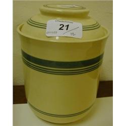 A Group of T G Green "Green Gresley" Pattern Storage Jars, and covers (7)