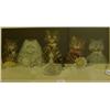 Image 1 : A Louis Wain Print, The Wedding Breakfast, 24 x 50 cm