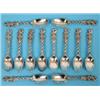 Image 1 : A Set of Twelve Victorian Silver Apostle Spoons, London 1892