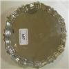 Image 1 : A George II Silver Pie Crust Waiter, crested, London 1738, 16 cm