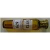 Image 1 : An Amber Glass Scent Bottle, of tapering form