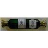 Image 1 : A Green Glass Double Ended Scent Bottle, with gilt mounts