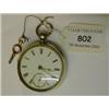 Image 1 : A Victorian Silver Open Face Pocket Watch, with Roman numerals and subsidiary seconds dial, Chester