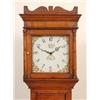 Image 1 : A Longcase Clock, the 30 5 cm square painted dial signed "Garland Rugby" with Arabic numerals and ca