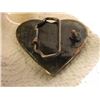 Image 3 : BELT BUCKLE - HEART WITH SPIKES - ~2 3/4" X 2 1/2"
