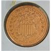 Image 2 : COIN - COPPER ROUND- .999 fine 1/4 advp ounce - 2011