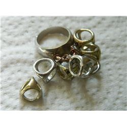 RING - STEAM PUNK - WITH EXTRA CUBE