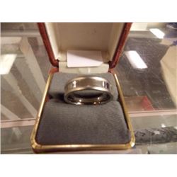 RING - TITANUM BAND - SZ 12 - RETAIL ESTIMATE $200