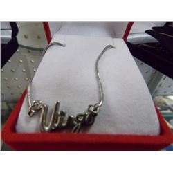 SMALL NECKLACE/BRACLET - "VIRGO" - SILVER?
