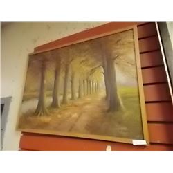 FRAMED PICTURE - TREES