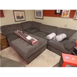 SECTIONAL SOFA  - 5 PC TTL AND OTTOMAN