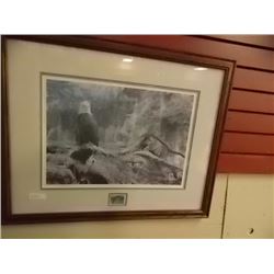 LIMITED EDITION PRINT - PAUL REMKIN - PRONTERS PROOF - WITH STAMP - GALLERY ESTIMATE $495