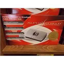 NEW ALPHA SHEILD HARDWARE FIREWALLS