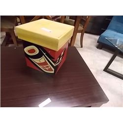 LIDDED WOOD BOX - FIRST NATIONS MOTIF