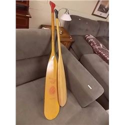 SET OF 2 WOOD PADDLES