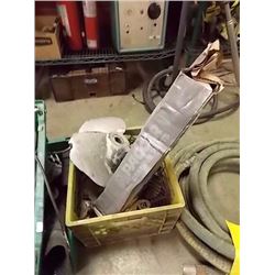 CRATE OF MISC TOOLS - PROP ETC