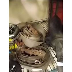 RATCHET TIE DOWN STRAPS - 4 TTL