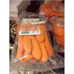 LATEX GLOVES - CARROT TOPS - SMALL - 6 PER LOT