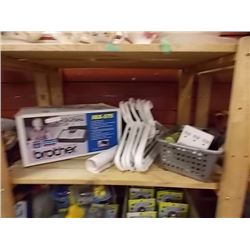 BIN - WHITE COAT HANGERS, HARDWARE & MORE