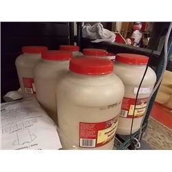 LARGE JUG OF HORSE RADISH - 3.75L- 6 JUGS TTL