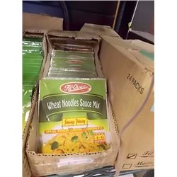 CASE OF WHEAT NOODLE MIX - 2 BOXES TTL PACKAGES. . - RETAIL APPROX. $50