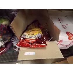 CASE OF HAIDIRAM'S SPICY COATED DRIED PEANUTS - APPROX. 6 X 40GRM BAGS PER LOT