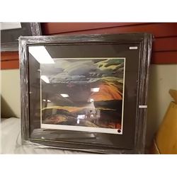 FRAMED GROUP OF SEVEN - LIMITED EDITION - AUTUMN - FRANKLIN CARMICHEAL - GALLERY ESTIMATE ~$625