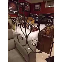 NEW WROUGHT CANDLE HOLDER - 53" TALL