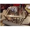 Image 1 : METAL & GLASS NESTING TABLES - 2PC